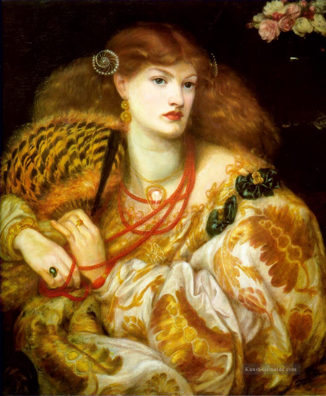 Mona Vanna Präraffaeliten Bruderschaft Dante Gabriel Rossetti Ölgemälde